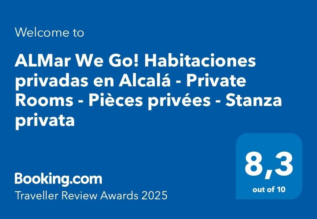 Almar We Go! Habitaciones Privadas En Alcala - Private Rooms - Pieces Privees - In Shared Apartment Kültér fotó