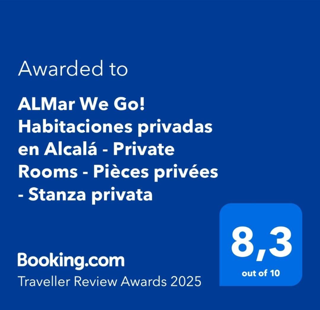 Almar We Go! Habitaciones Privadas En Alcala - Private Rooms - Pieces Privees - In Shared Apartment Kültér fotó